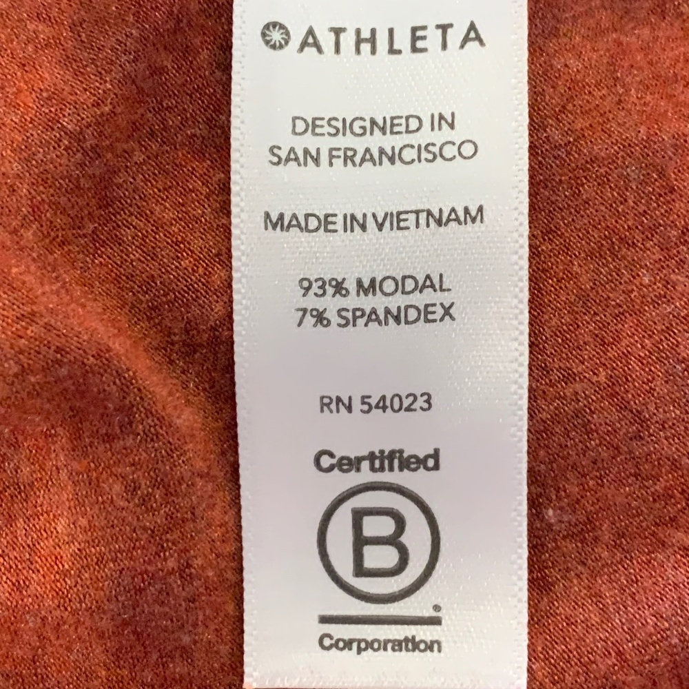 EUC - Athleta - Coastal Romper - Russet Brown Heather - 10 - Picture 7 of 9